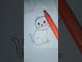 how to draw a cat with number 6 u0026 1 easydrawing art shorts youtubeshorts easycatdrawing video