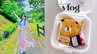 SUB) Happy summer days | Unboxing birthday gift | Camping | Disney pop-up store | vlog