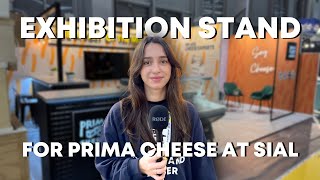 Custom Booth Design \u0026 Construction at SIAL 2024 | Prima Cheese Stand Overview