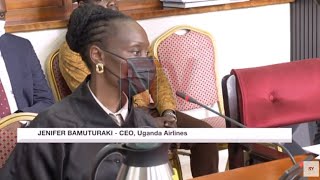 Uganda Airlines CEO  Jennifer Bamuturaki on the spot over PR contract