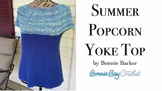 Summer Popcorn Yoke Top