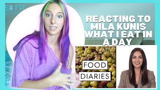 Dietitian Reacts to Mila Kunis What I Eat In A Day
