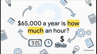 💰 $65,000 a Year = How Much an Hour? Salary Breakdown Explained