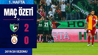 ÖZET: Denizlispor 2-0 Galatasaray | 1. Hafta - 2019/20