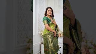 Wedding Wear Saree | Silk Saree | Traditional Banarasi Tissue Silk Saree #saree #silksaree