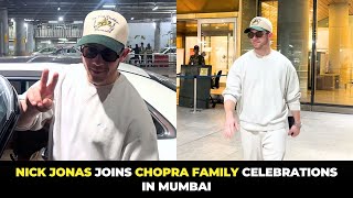 Nick Jonas Arrives in Mumbai for Priyanka Chopra's Brother's Wedding