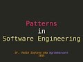 Patterns in Software Engineering