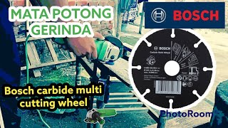 BOSCH CARBIDE multi wheel for angle Grinder and marble cutter | mata potong gerinda multi fungsi