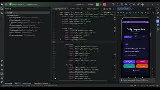 Quote of the Day App 📱 | Android Studio Project | CodSoft Internship Task 2 | Full Demo
