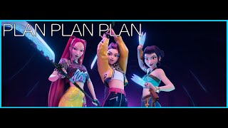 Huntr X Plan Plan Plan Latino Las Guerreras K Pop Chords Chordify