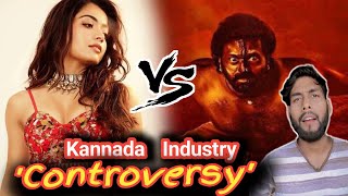 Rashmika Mandanna vs Rishab Shetty Interview REACTION | Kannada Controversy | South Controversy