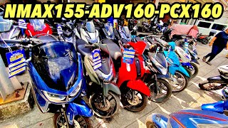 MURANG REPO/HATAK MOTORCYCLE ANG KIKINIS PA. MAY NMAX155 PCX160 AT ADV160 DIN