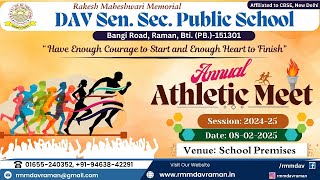 Annual Athletic Meet || RMM DAV SEN.SEC PUBLIC SCHOOL RAMAN MANDI