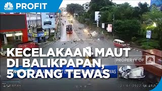 Kecelakaan Maut di Balikpapan, 5 Orang Tewas