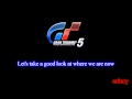 Gran Turismo 5 OST E3 FULL - 5OUL ON D!SPLAY - Daiki Kasho - with lyrics
