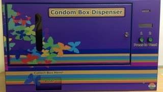 Condom Box Dispenser