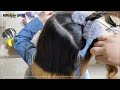 🐰 토끼머리 묶는법 bunny hairstyle 【 퍼곱창밴드로 토끼머리 묶기 】 곰손 머리 묶기