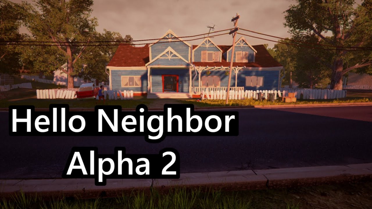 Hello Neighbor Alpha 2 [HUN] | I Found Something Interesting - YouTube