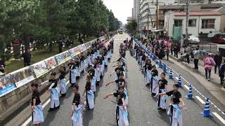 20191103草加ふささら祭り踊るん♪よさこい