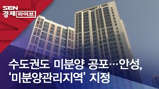 수도권도 미분양 공포…안성, ‘미분양관리지역’ 지정