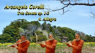 Arcangelo Corelli Trio Sonata op.1-2 4. Allegro / コレッリ　トリオ・ソナタ op.1-2 4. Allegro