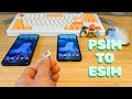 Physical SIM Card To eSIM Samsung Galaxy S25