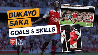 Bukayo Saka was unstoppable against Crystal Palace