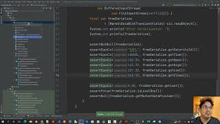 29 - Java Serialization using writeObject() and readObject() - Code Demo 1