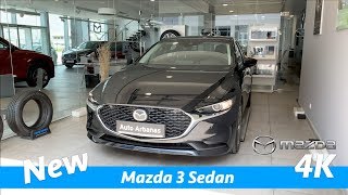 Mazda 3 Sedan 2019 FIRST quick review in 4K