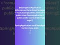 Spring Boot’s Secret Radar: @ComponentScan Explained #springboot #coding #interviewprep #java