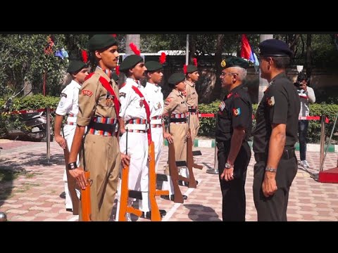 Guard Of Honour By Ncc Cadets Youtube