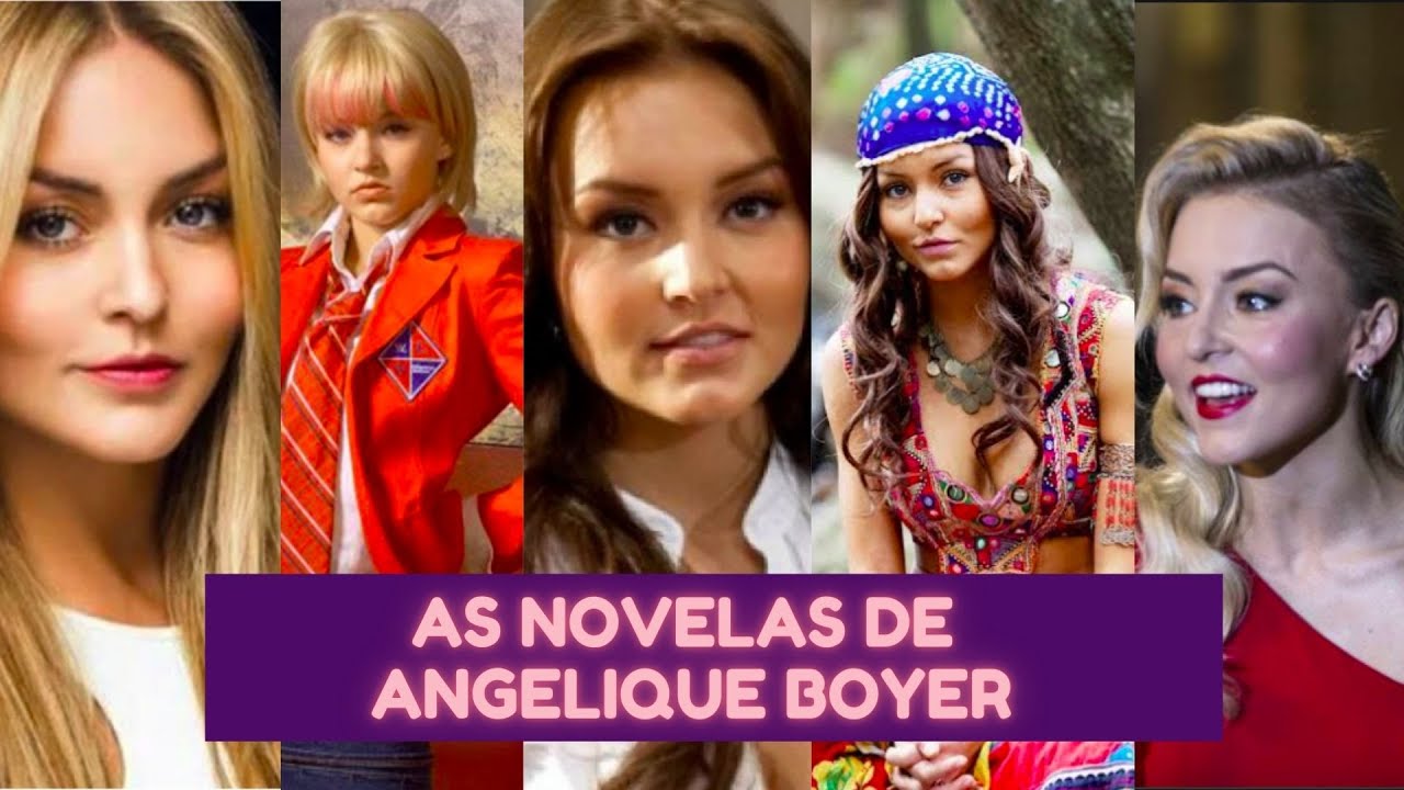 TODAS As Novelas De ANGELIQUE BOYER - YouTube