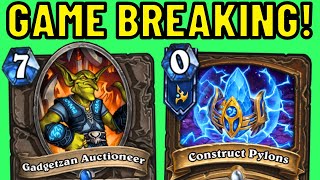 ZERO Mana Spells Will BREAK Hearthstone! NEW Miracle Druid OTK!