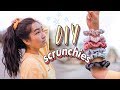 DIY SCRUNCHIES ☁️⭐️ (3 Methods - no sew & sew)| JENerationDIY