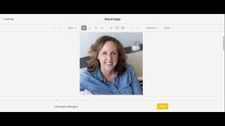 How to Substack About Page The Skillful Scribbler Jen Baxter