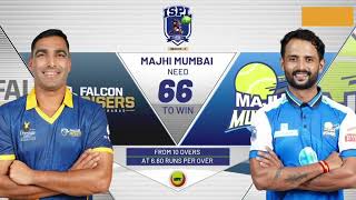 MAJHI MUMBAI VS FALCON HYDERABAD MATCH FULL HIGHLIGHTS - ISPL SESSION 2