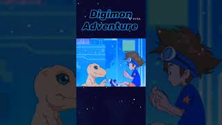 First meet of agumon and taichi in Digimon adventure।#Digimon adventure #shorts