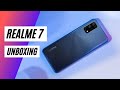 REALME 7🔥 Unboxing & Review | MIST BLUE - Hindi...!🔥