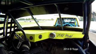 Posterholt Raceway 10-08-2014 Onboard Stockcar 1300 #14 1st Heat (10'53)