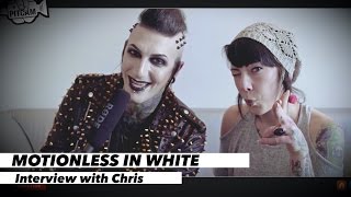 MOTIONLESS IN WHITE interview with Chris Motionless | www.pitcam.tv