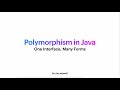Java for Beginners | Polymorphism | Learn Java Programming Easily