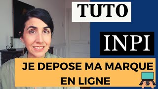 TUTO : comment déposer sa marque sur le site de l'INPI