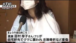 電気柵？人工物に味をしめた熊はもう山には帰らない 駆除しない限りは繰り返してます 岩手県(動物愛誤)(農業損害)(製造車禍.人身被害)(Animal Attacks)(アニマルホーダー)(狂犬病)