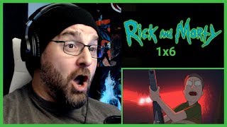 RICK AND MORTY 1X6 REACTION ''Rick Potion #9''
