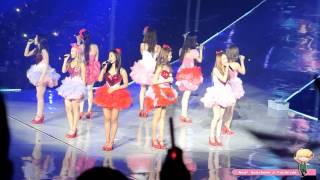 [Fancam] 130914 Forever : SNSD Girls \u0026 Peace World Tour in Jakarta by Noot Sunshiner