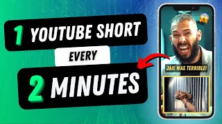 How to edit VIRAL Shorts with AI in 2 MINUTES for a Faceless YouTube Channel