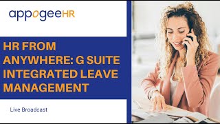 HR from Anywhere: G Suite Integrated Leave Management