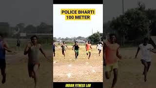 Police bharti 100 meter running #shorts  #shortsvideo #viralvideo