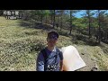 4k【笠取山～和名倉山 テント縦走】② 和名倉山（絶景の縦走路を越えて衝撃の頂へ）_2024 5