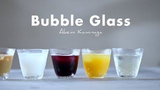 絶景カラフル。Glass tableware.【ガラス作家 神永朱美】Beautiful Japanese handmade crafts.【Japanese Glass Artist】